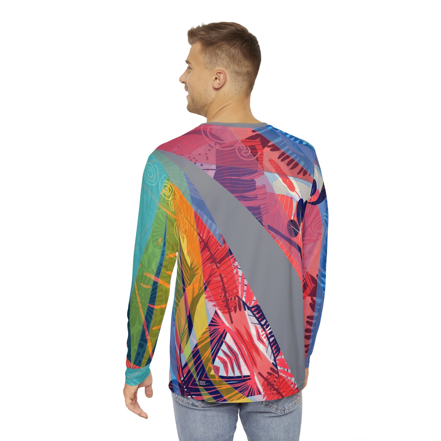 Men's Long Sleeve Shirt (AOP) CALYPSO DREAM