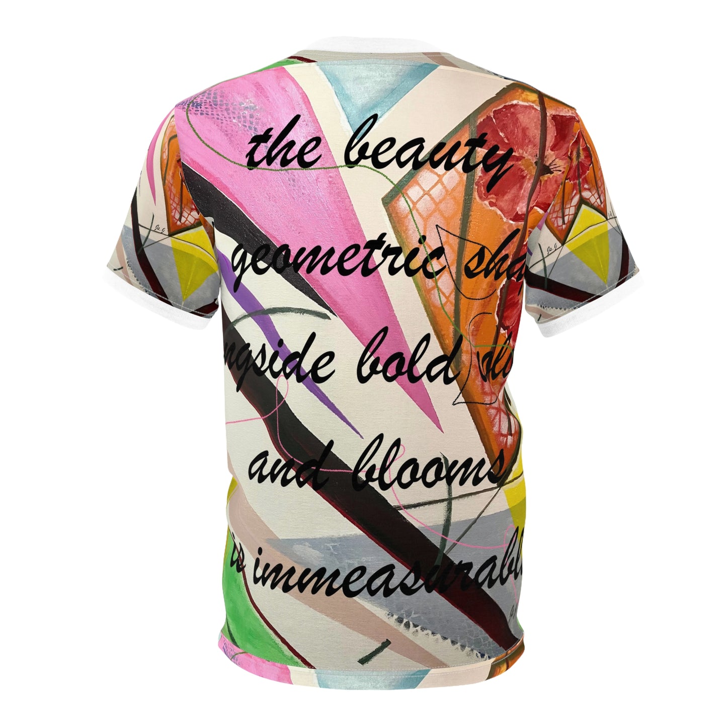 GEO & BLOOMS Unisex Cut & Sew Tee (AOP)