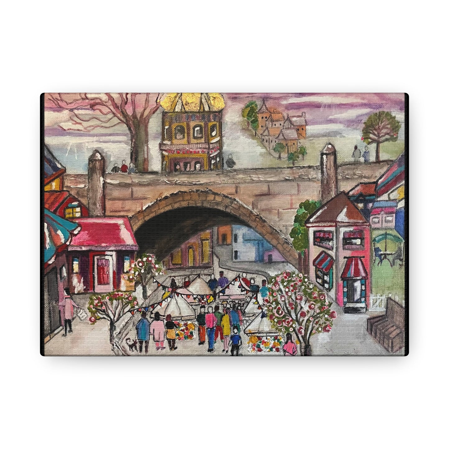 The Market Place Canvas Gallery Wraps