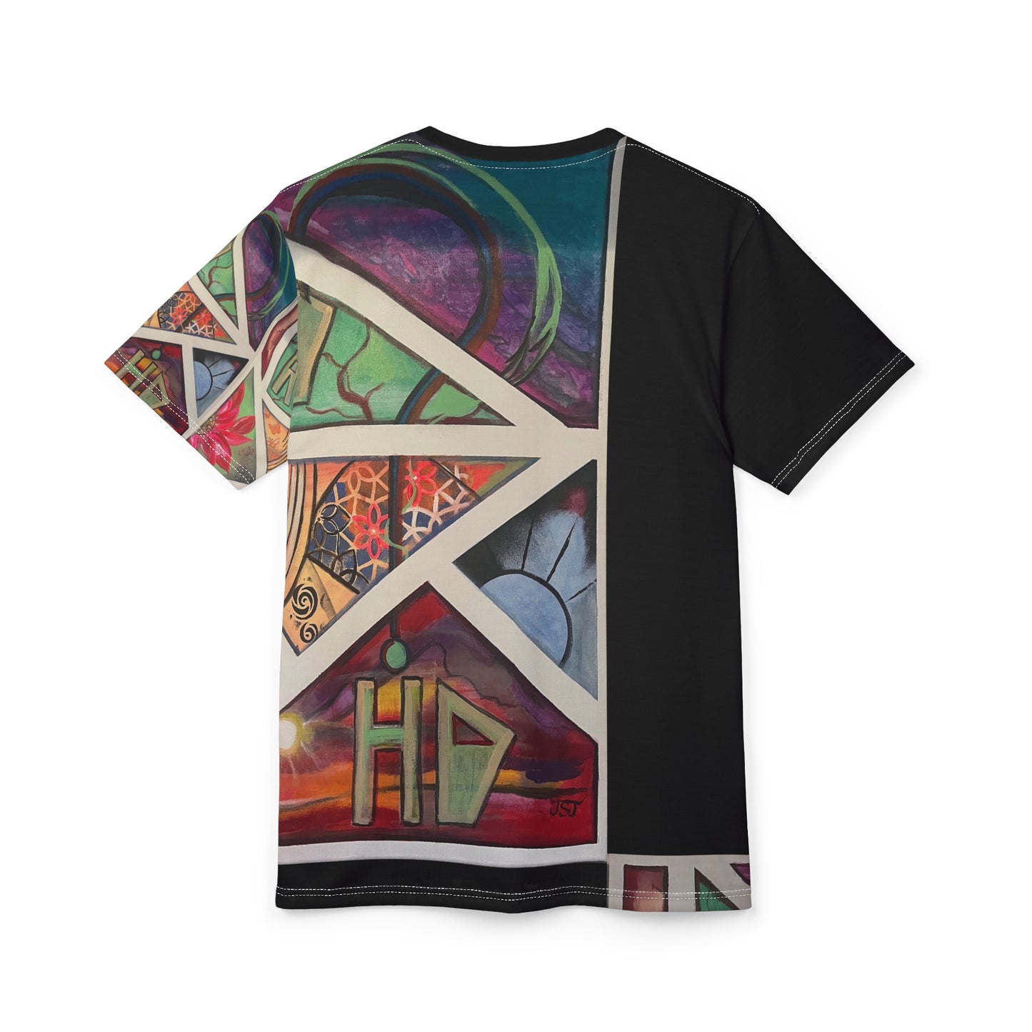 ADHD MENTAL HEALTH AWARENESS Unisex Cut & Sew Tee (AOP)