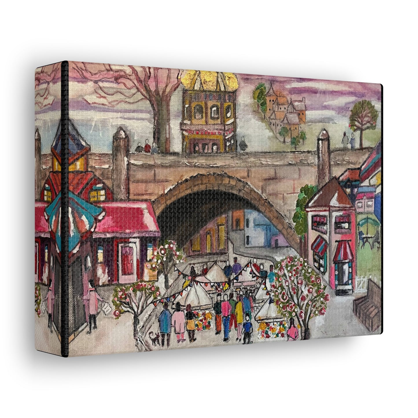 The Market Place Canvas Gallery Wraps