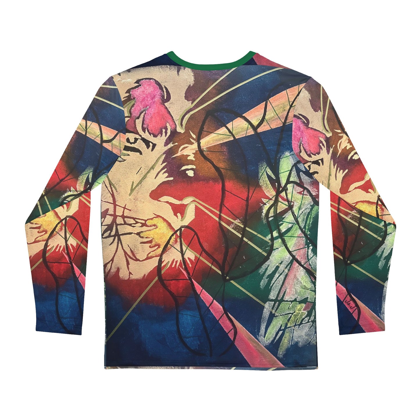LION ENIGMA Men's Long Sleeve Shirt (AOP)
