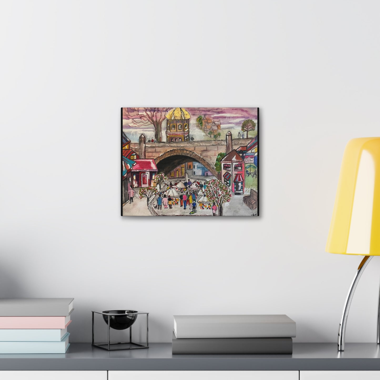 The Market Place Canvas Gallery Wraps