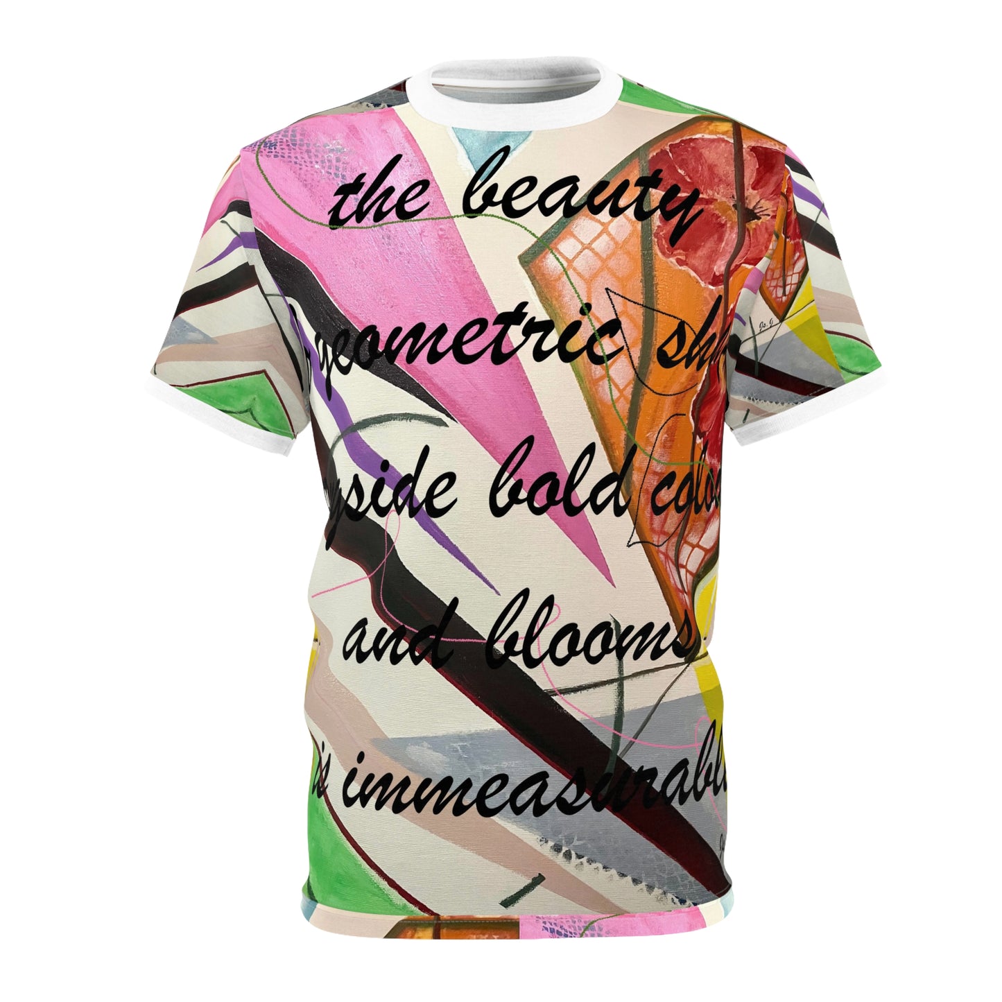 GEO & BLOOMS Unisex Cut & Sew Tee (AOP)