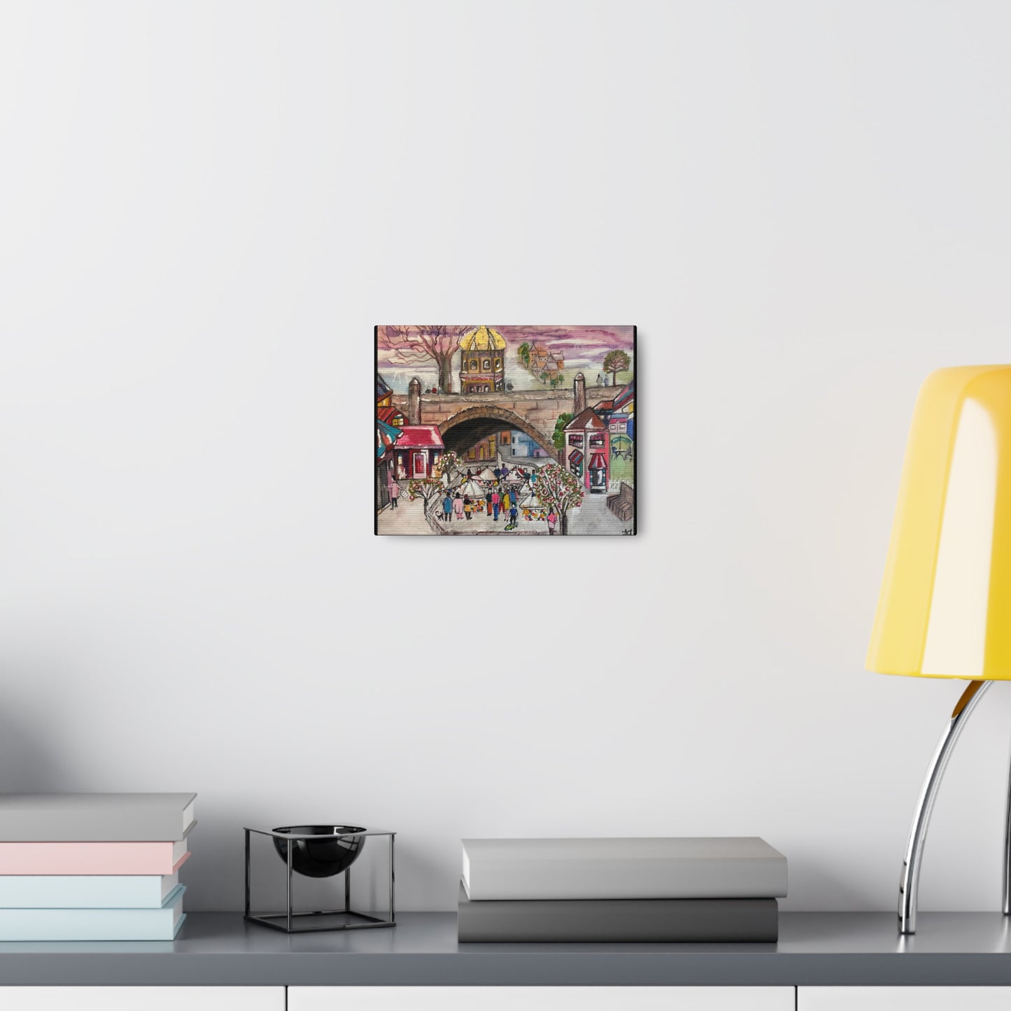 The Market Place Canvas Gallery Wraps