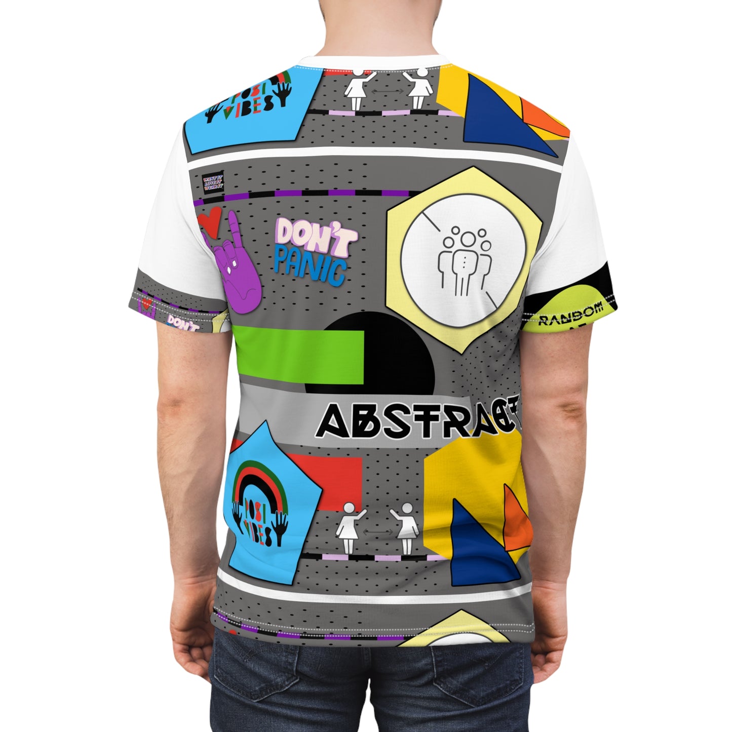 ABSTRACT AOP Cut & Sew Tee