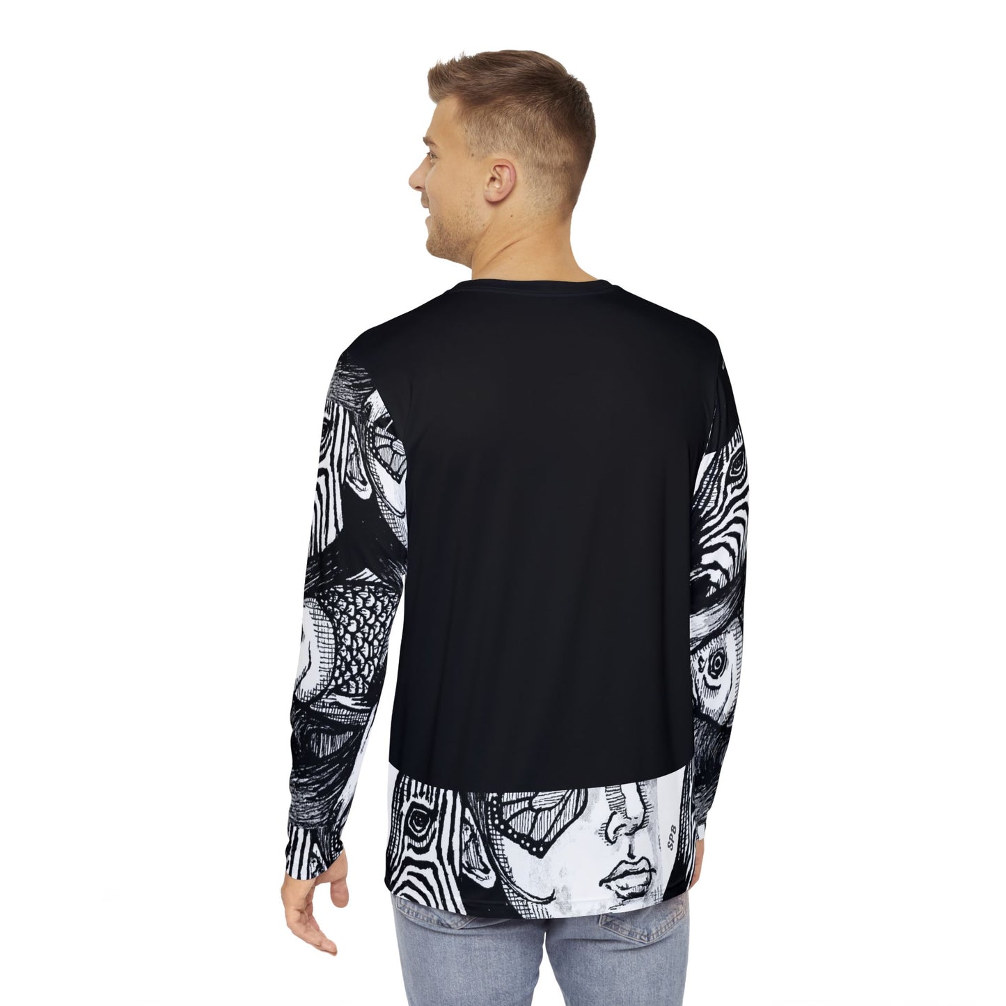 SPB RANGE Men's Long Sleeve Shirt (AOP)