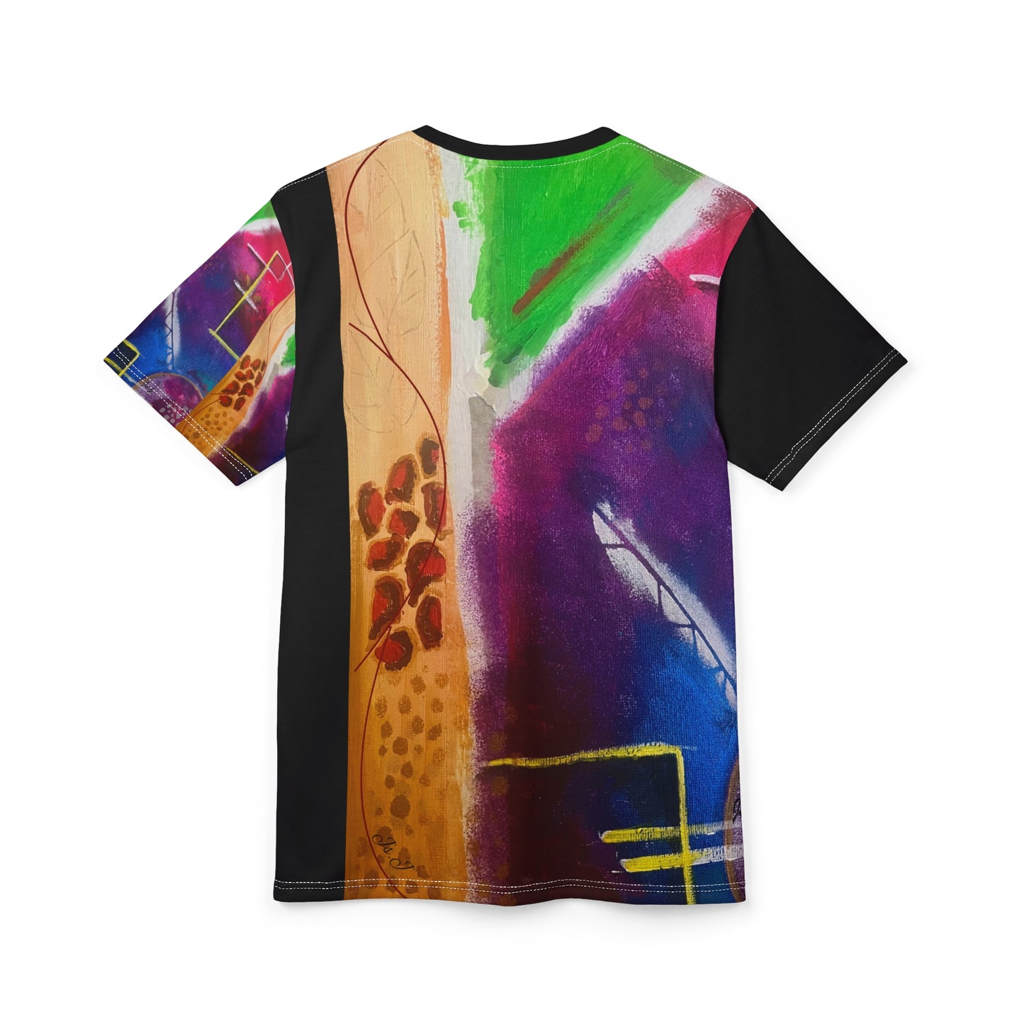 ECLECTIC ART Unisex Cut & Sew Tee (AOP)