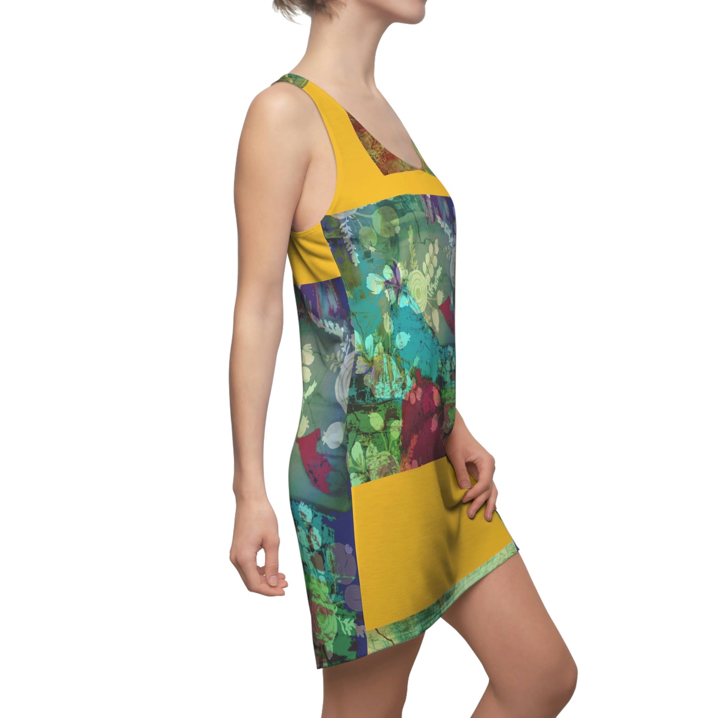 Women's Cut & Sew Racerback Dress (AOP) TALLIE