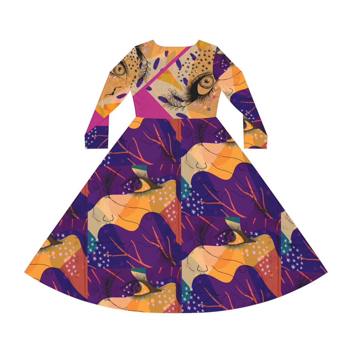Women's Long Sleeve Dance Dress BOHEMIAN GIRL