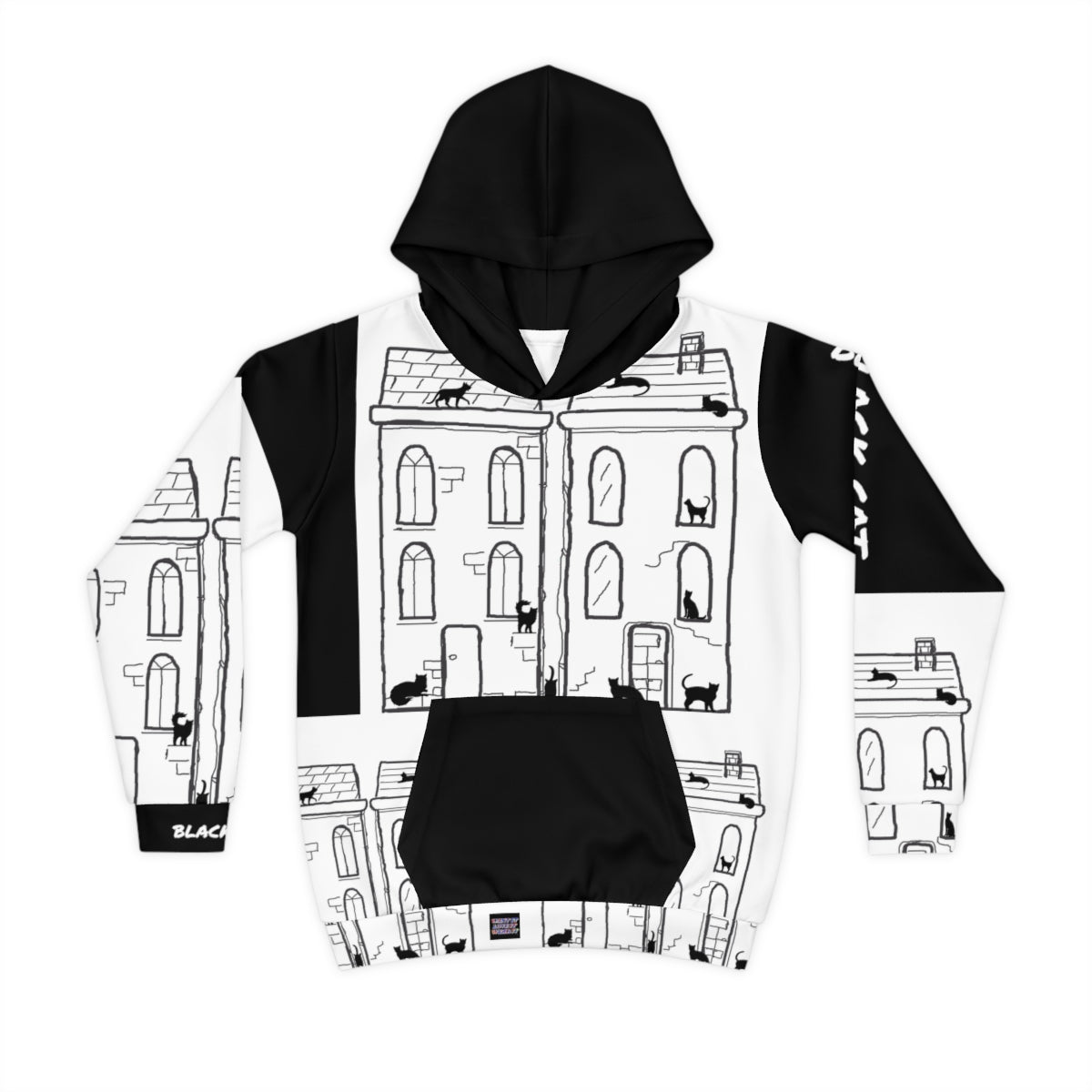 Children's Hoodie BLACK CAT