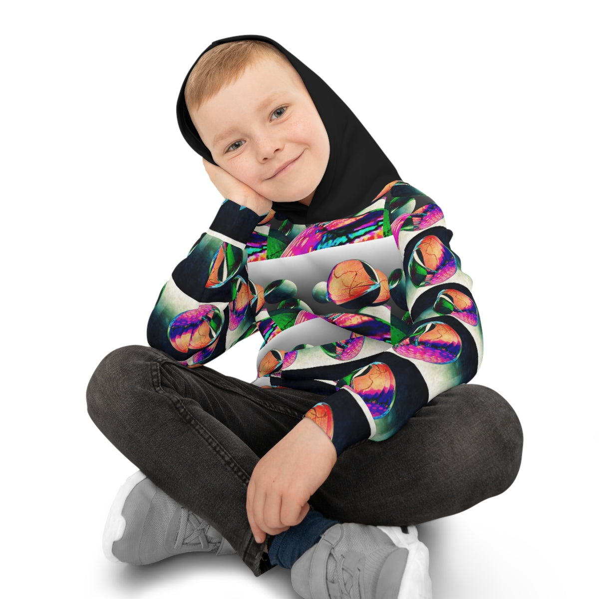 Children's Hoodie OVER SPHERE
