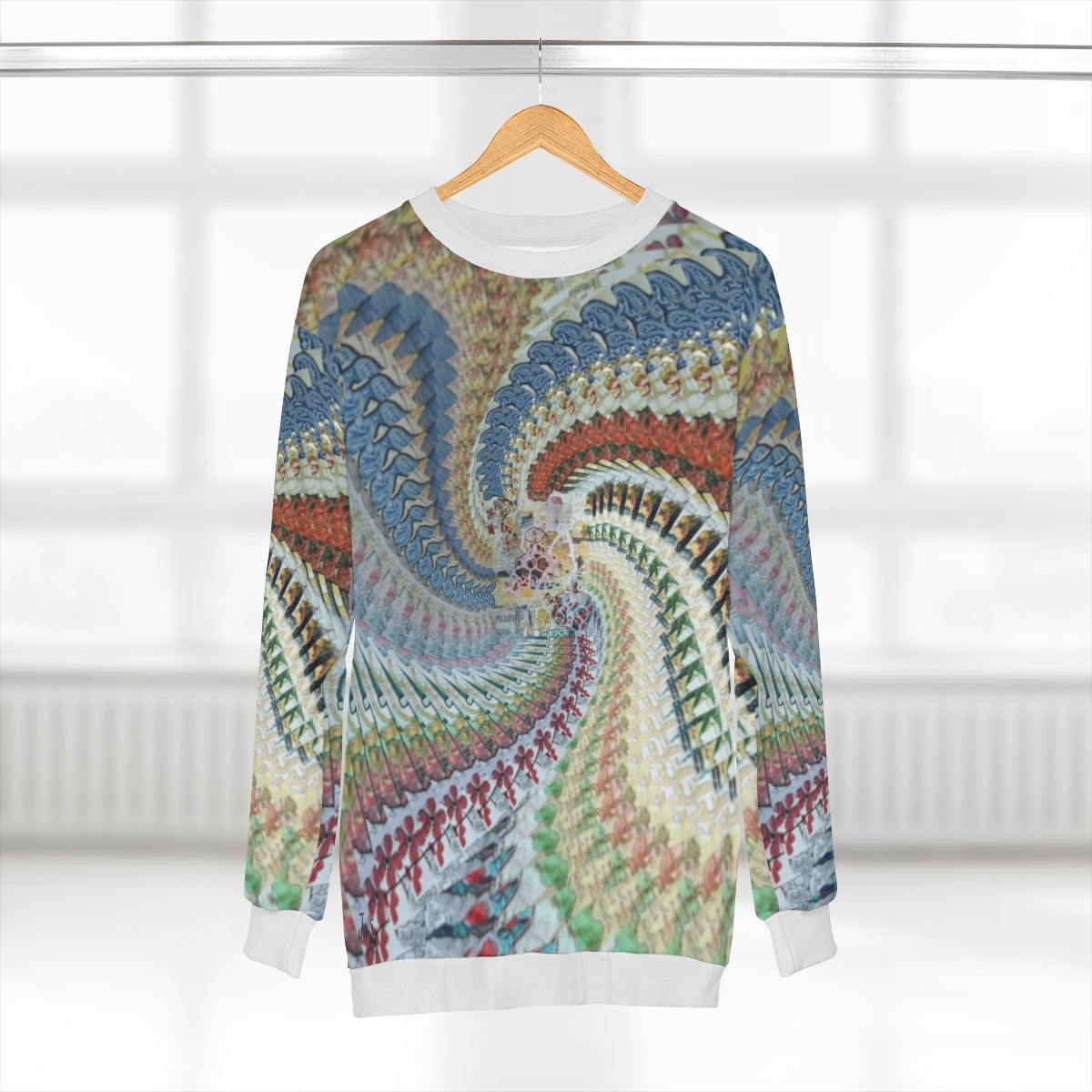 AOP Unisex Sweatshirt SWIRLY