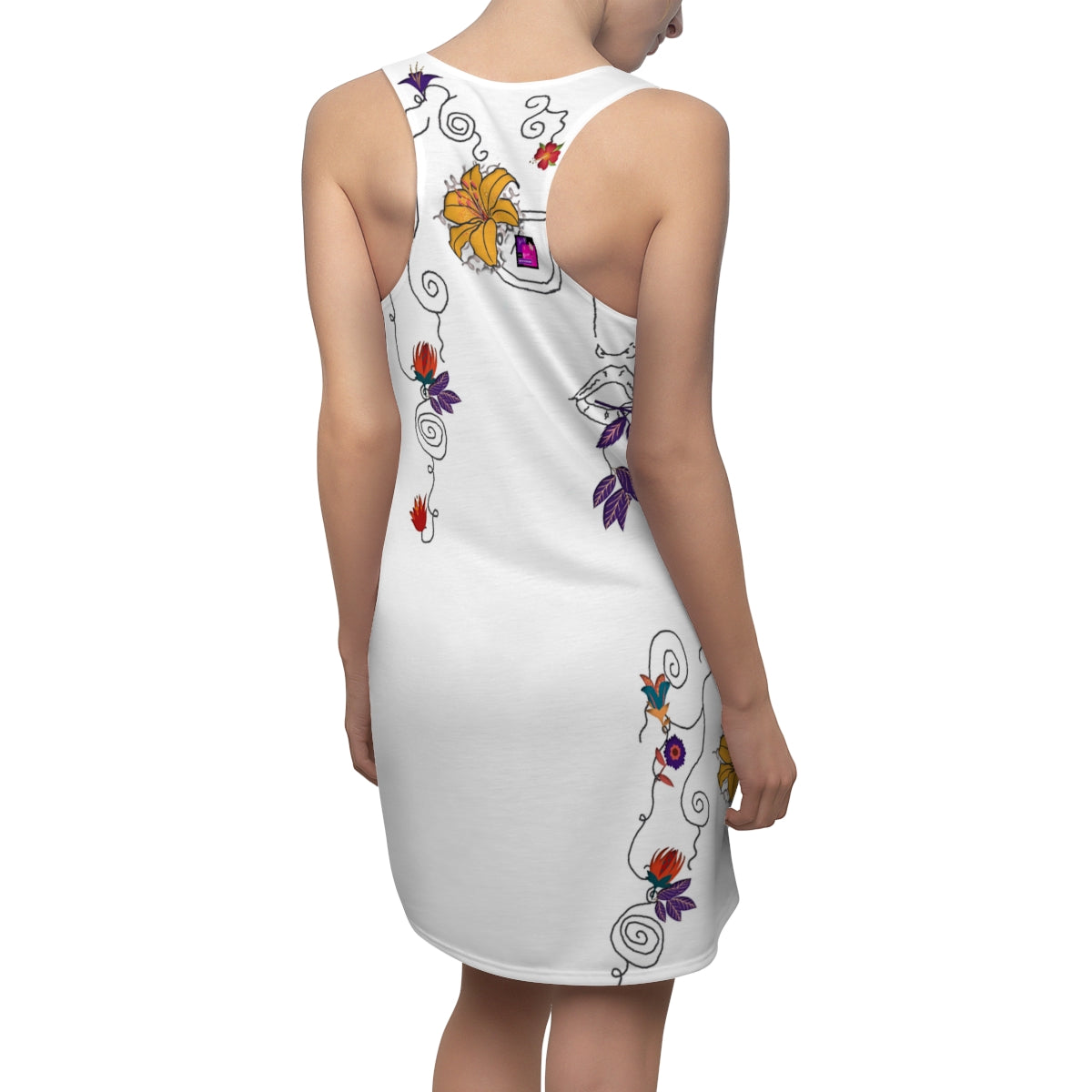 Women's Cut & Sew Racerback Dress FLORALS