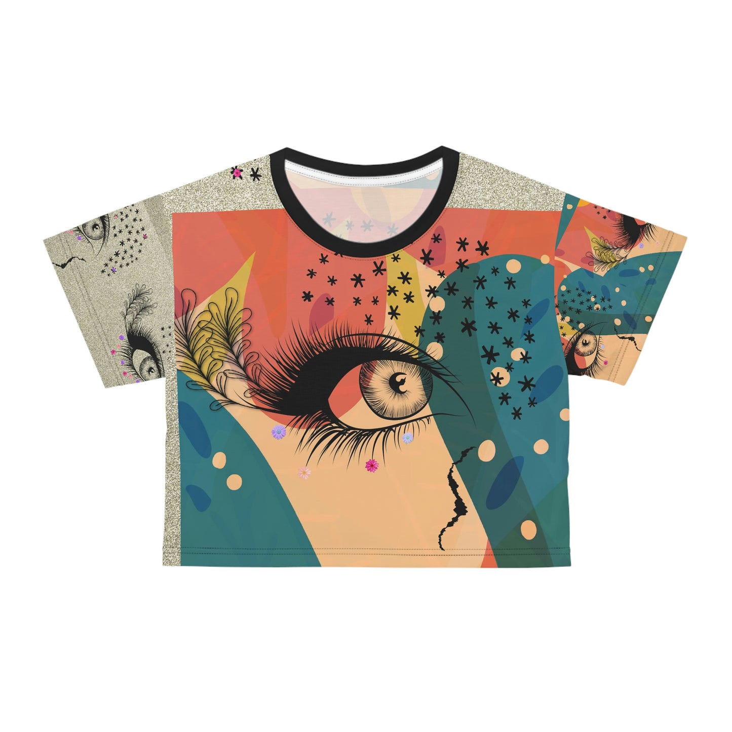 AOP Crop Tee BOBBI