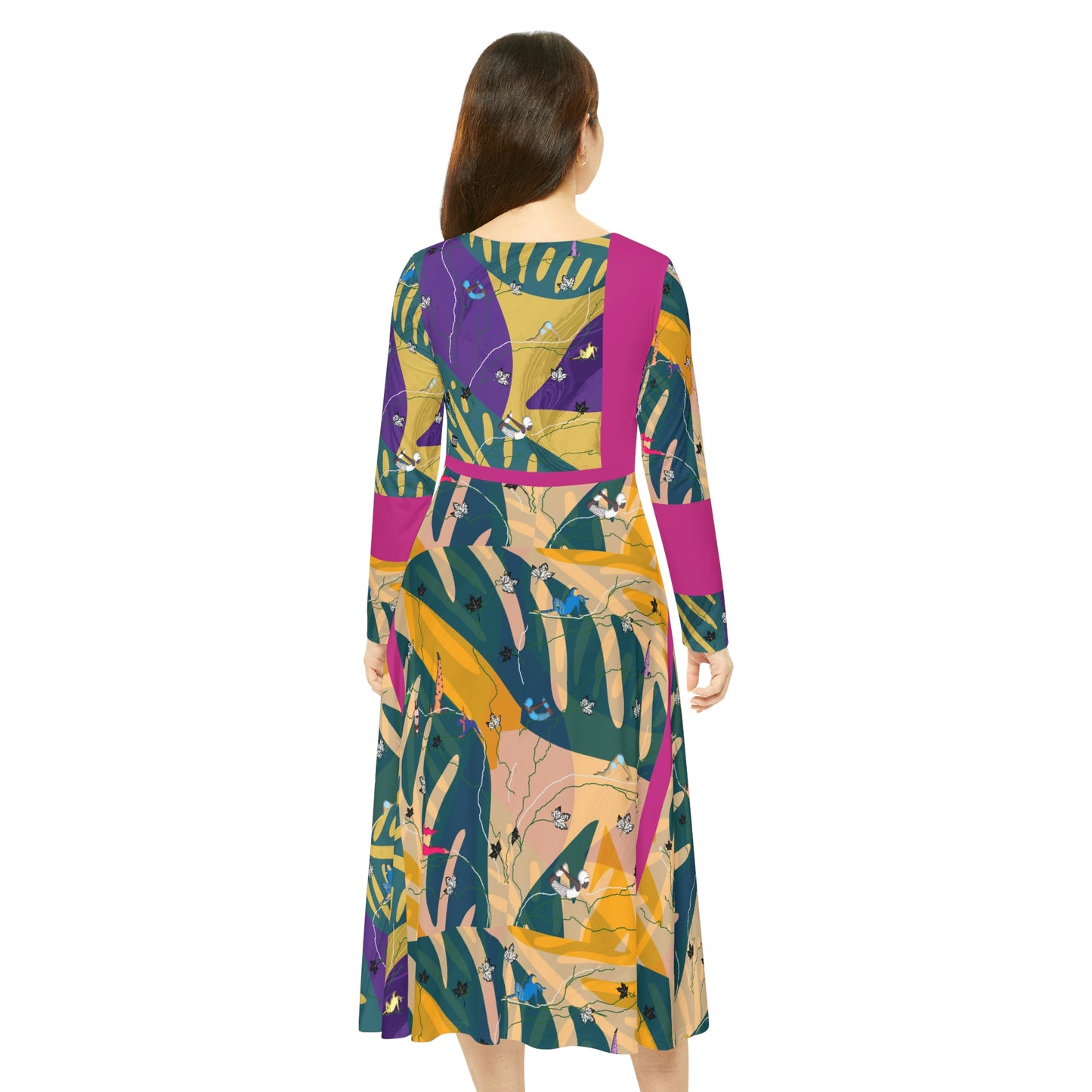 Women's Long Sleeve Dance Dress CLARISSA