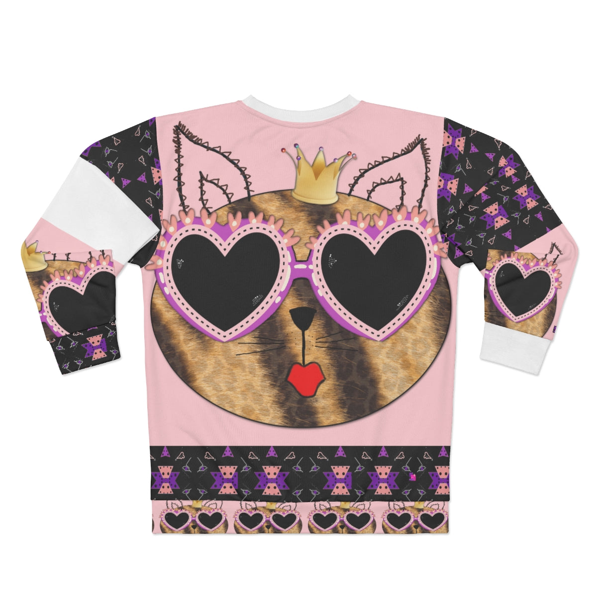 AOP Unisex Sweatshirt PRINCESS CAT