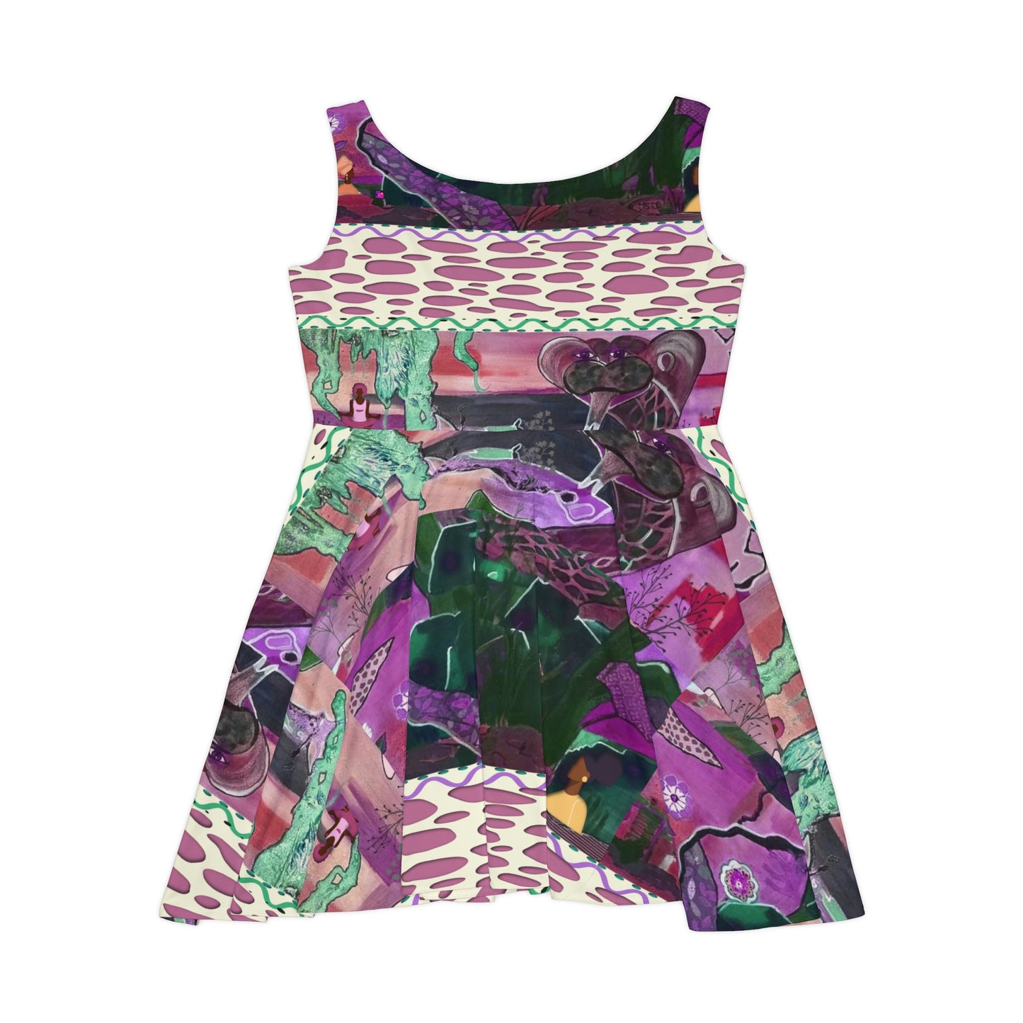 Women's Skater Dress (AOP) JOY
