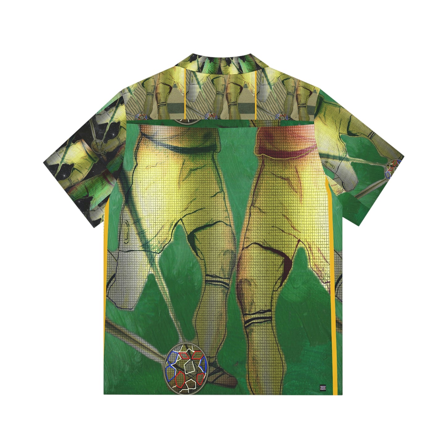 Men's Hawaiian Shirt (AOP) FOOTBALL