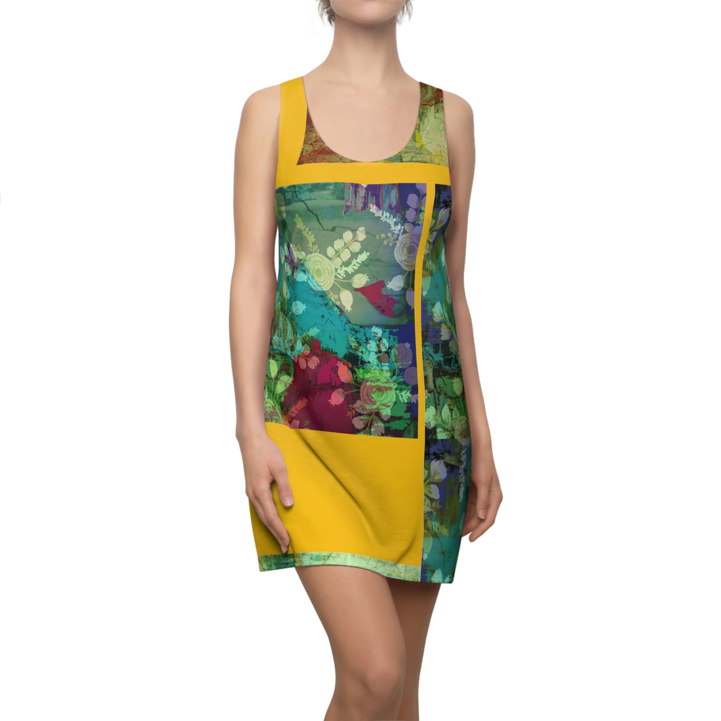 Women's Cut & Sew Racerback Dress (AOP) TALLIE