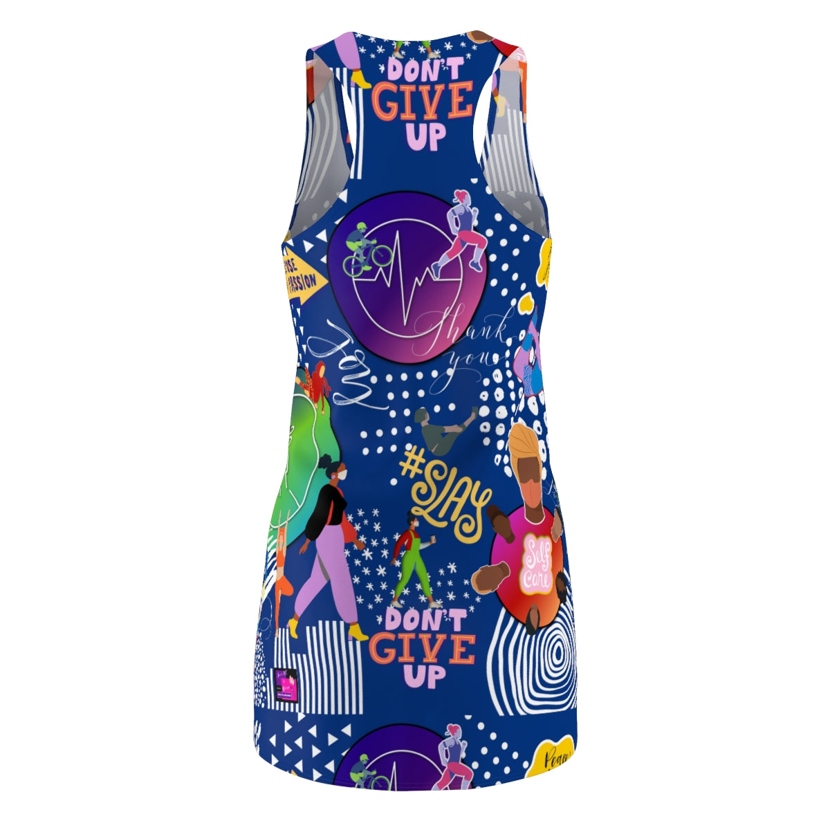 Women's Cut & Sew Racerback Dress TRUE IN BLUE