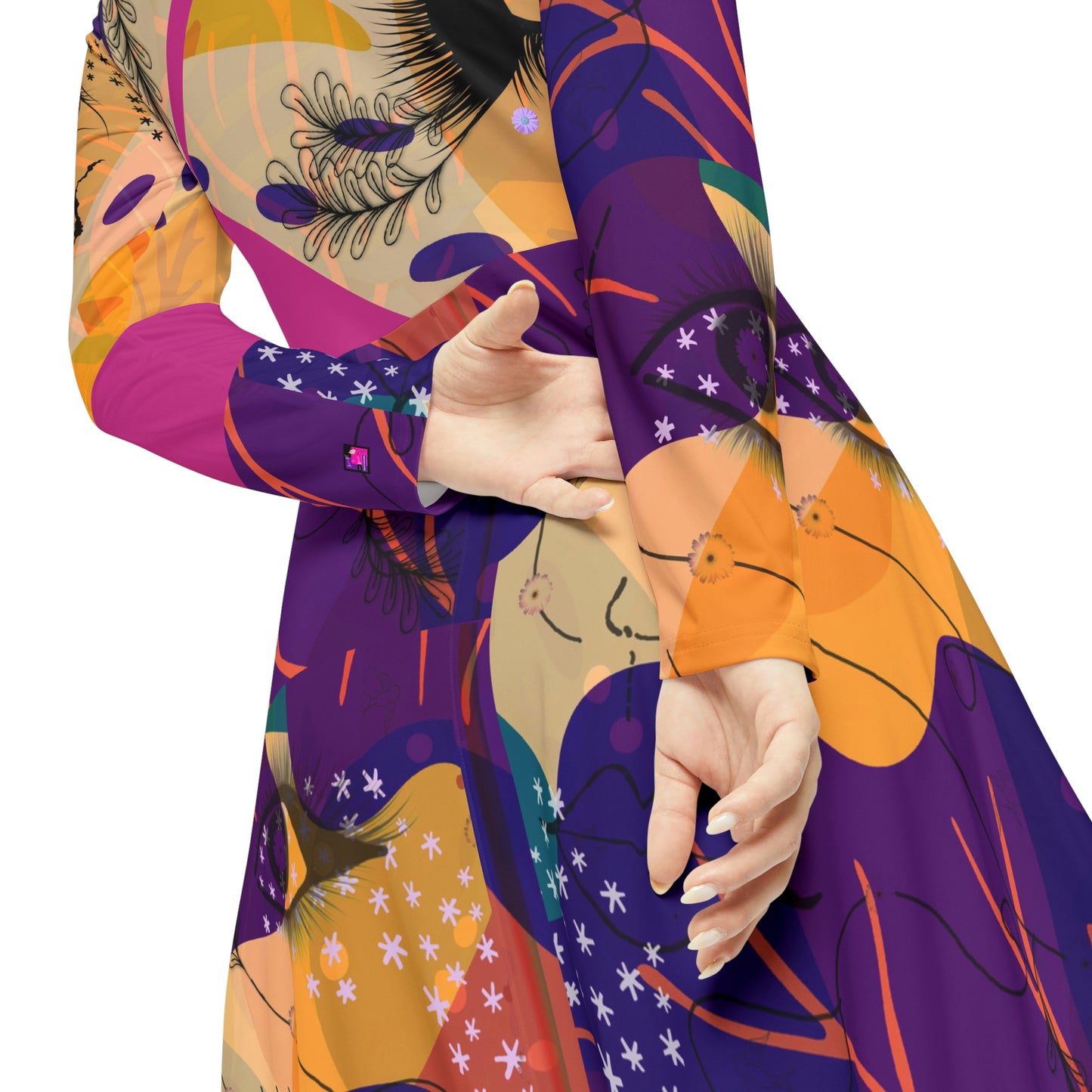 Women's Long Sleeve Dance Dress BOHEMIAN GIRL