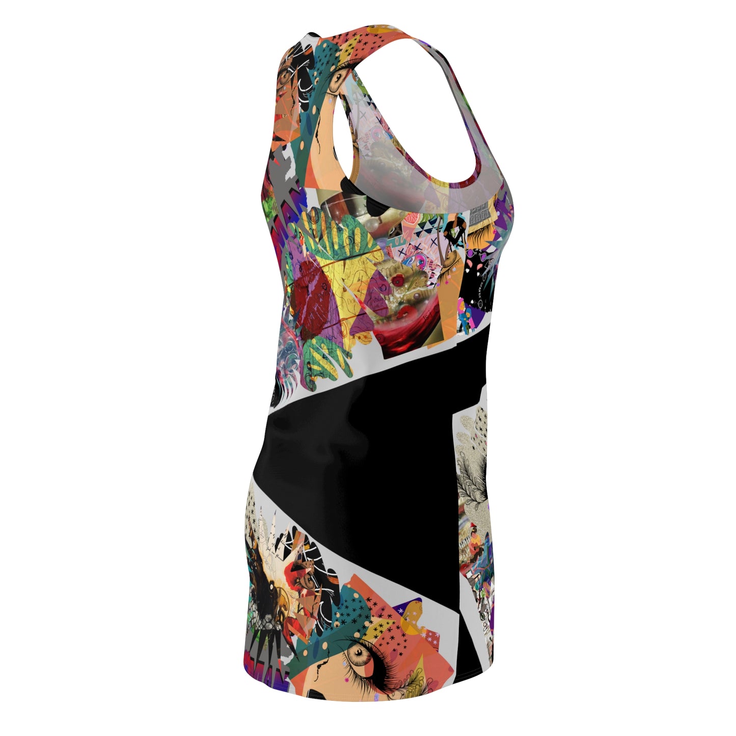Women's Cut & Sew Racerback Dress (AOP) MARCIA ONE