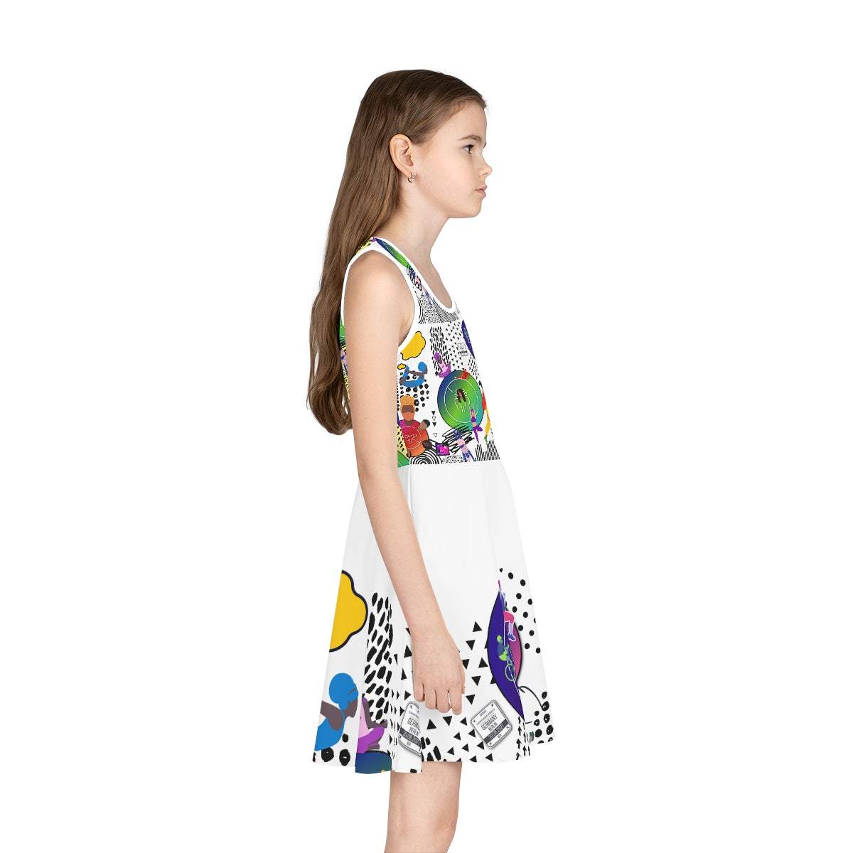 Girls' Sleeveless Sundress (AOP) HOPE 4 KIDS