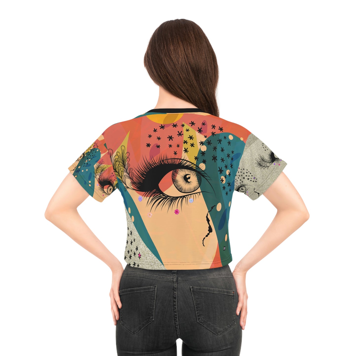 AOP Crop Tee BOBBI
