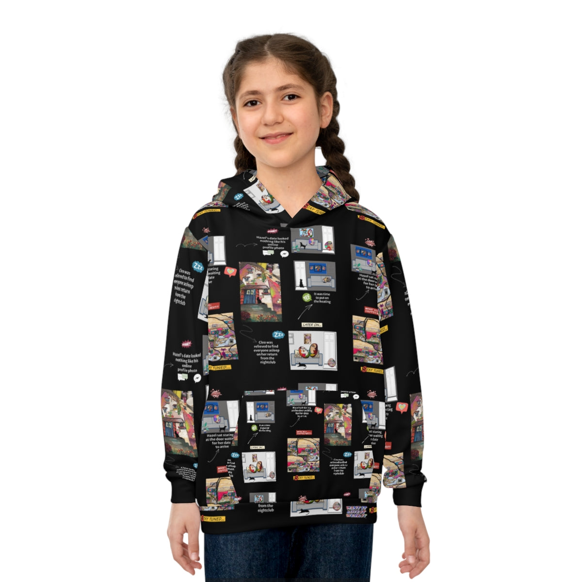 Children's Hoodie PEBBLE STORYTIME