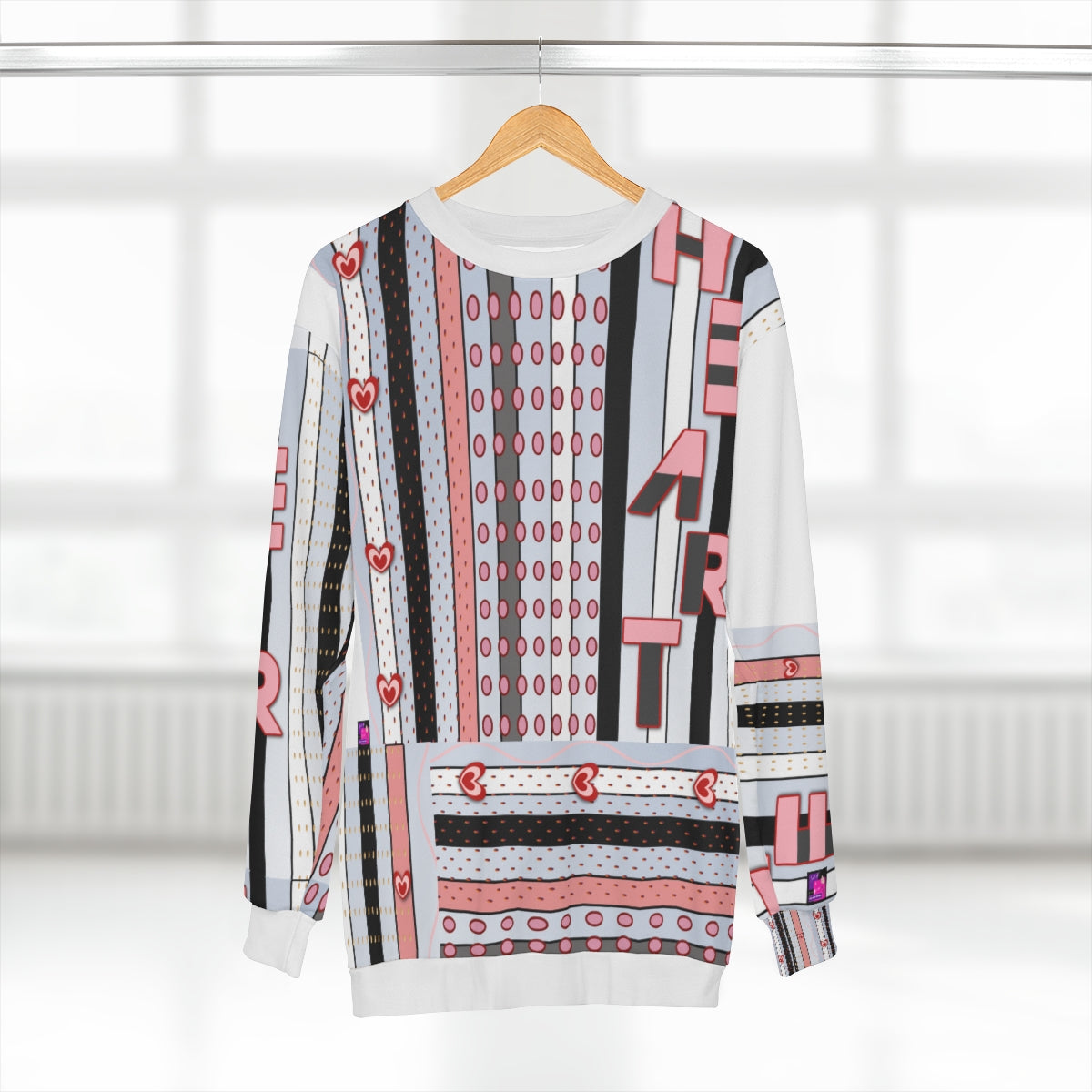 AOP Unisex Sweatshirt HEART