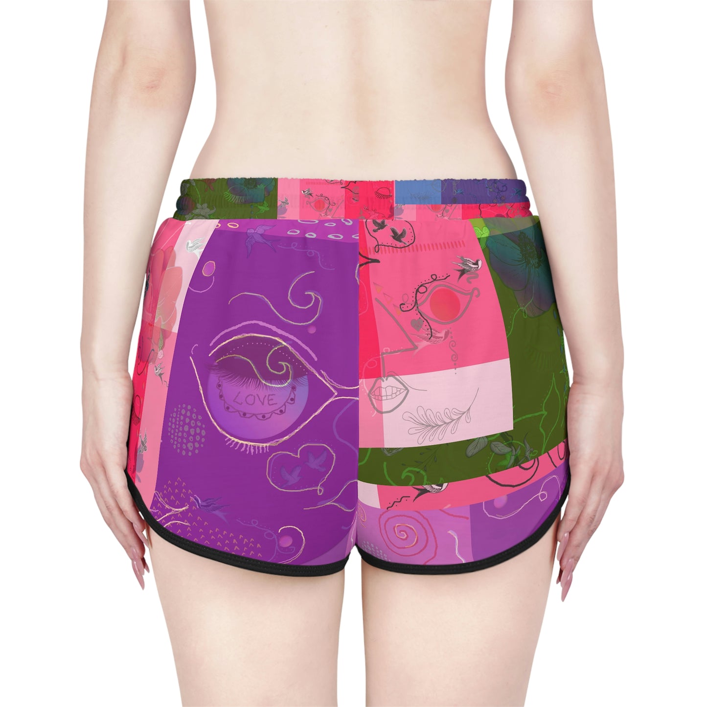 Women's Relaxed Shorts (AOP) TABITHA
