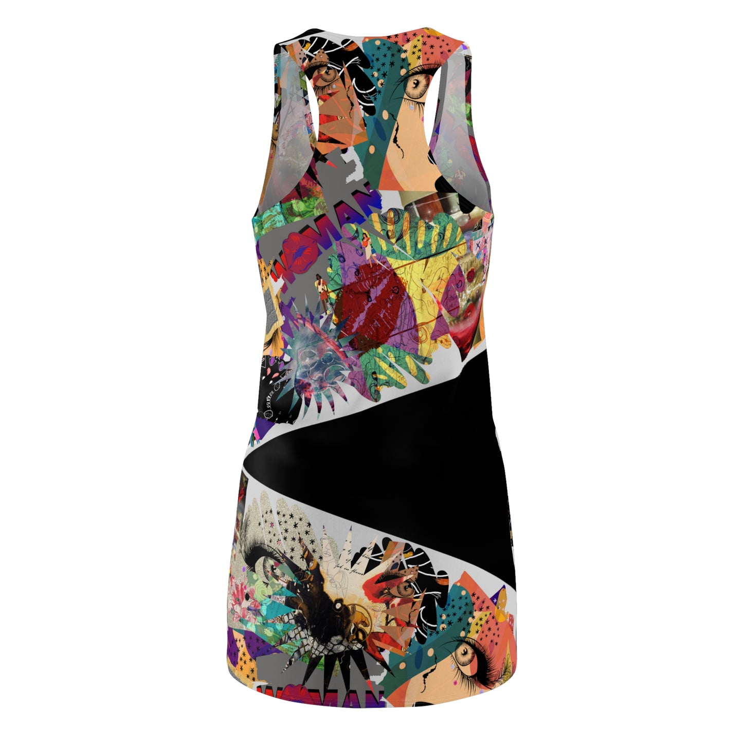 Women's Cut & Sew Racerback Dress (AOP) MARCIA ONE
