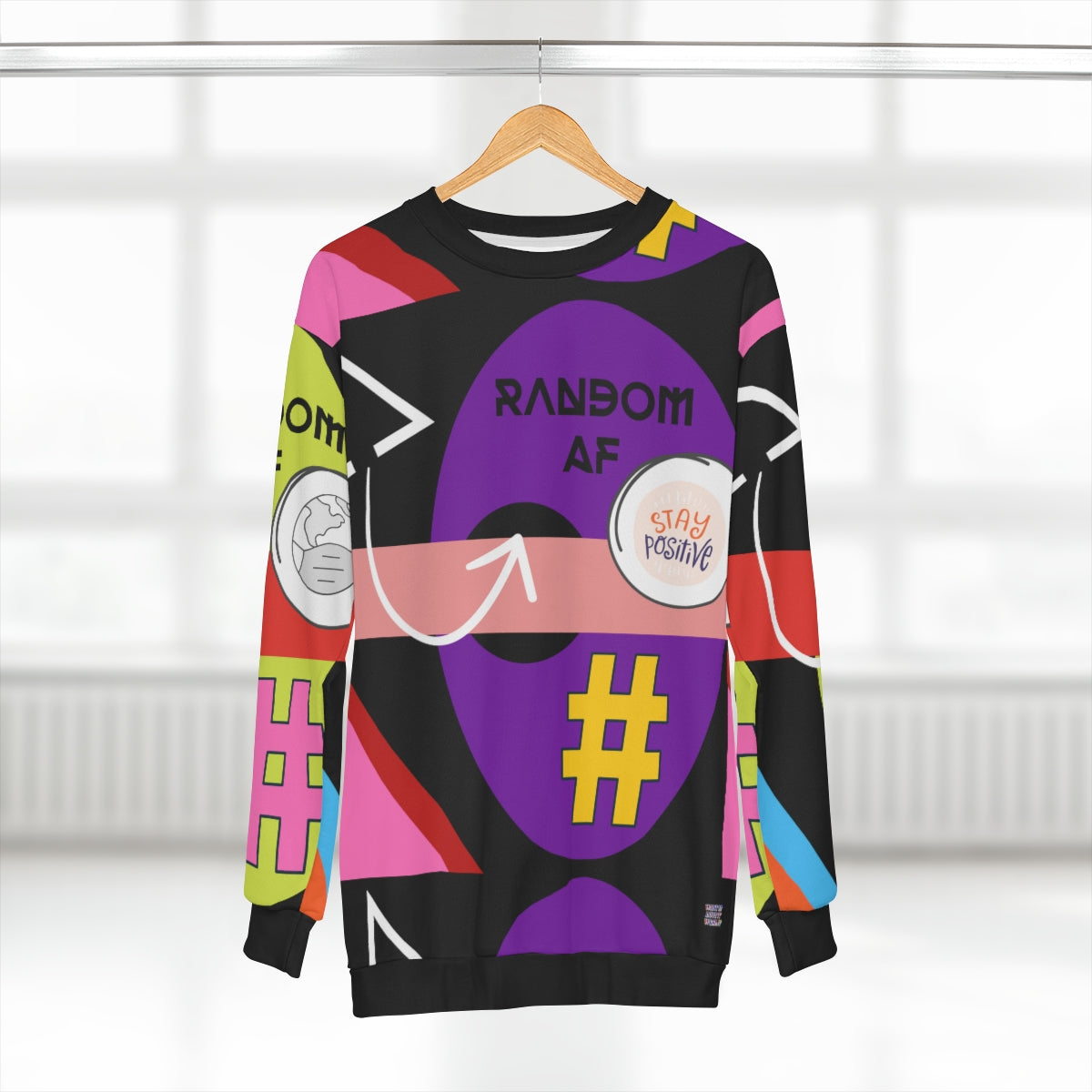 AOP Unisex Sweatshirt RANDOM AF
