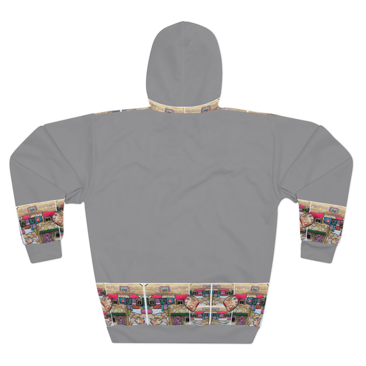 AOP Unisex Pullover Hoodie PEBBLE ART HOME