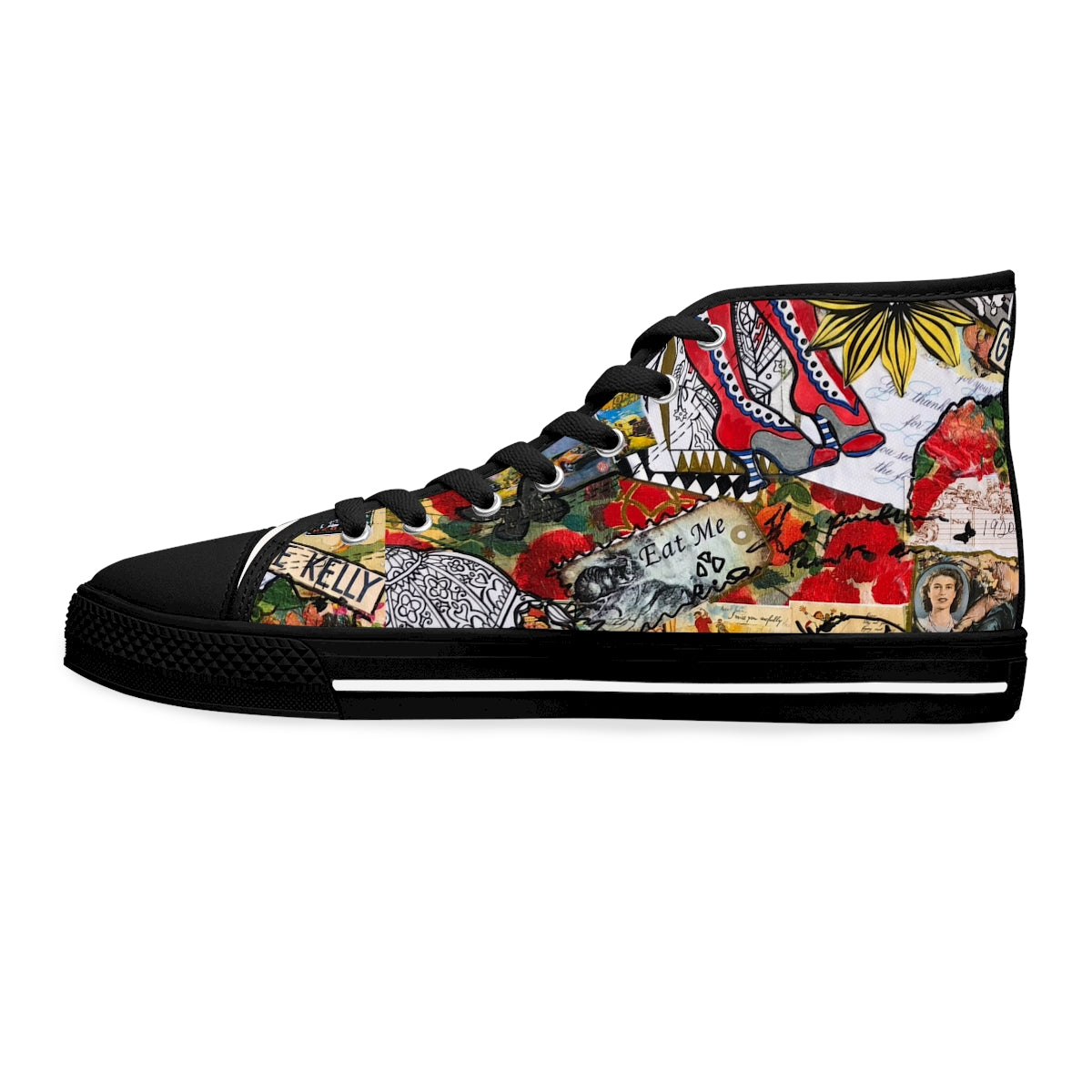 Women's High Top Sneakers RETRO ART