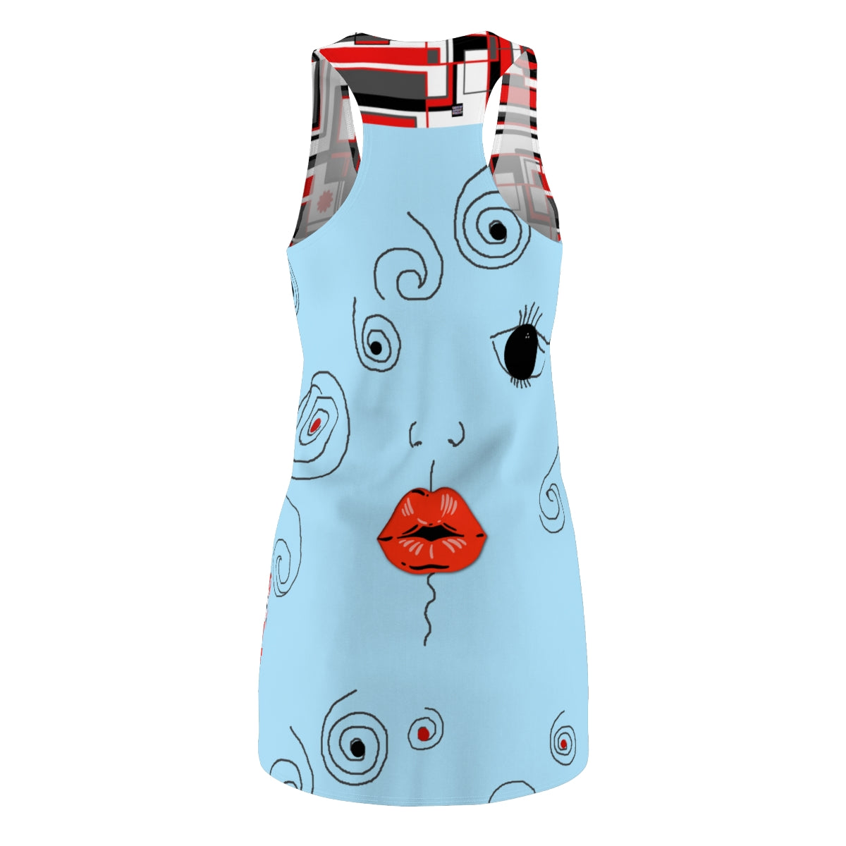 Women's Cut & Sew Racerback Dress LIPS & BOXES