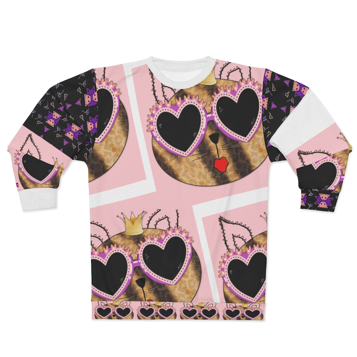 AOP Unisex Sweatshirt PRINCESS CAT