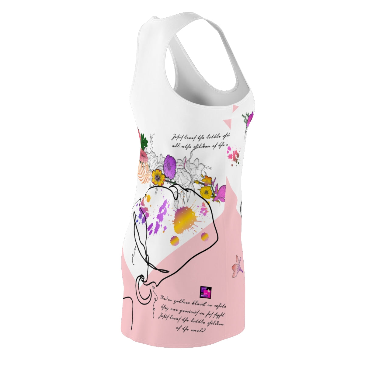 Women's Cut & Sew Racerback Dress INCLUSION IN PINK