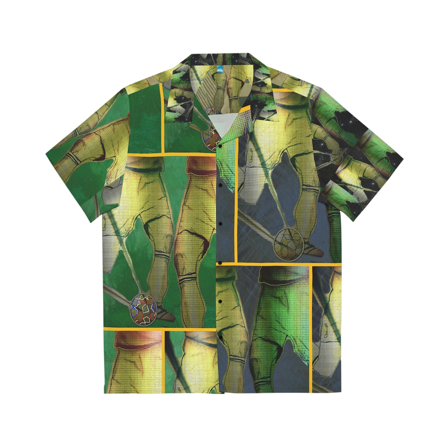 Men's Hawaiian Shirt (AOP) FOOTBALL
