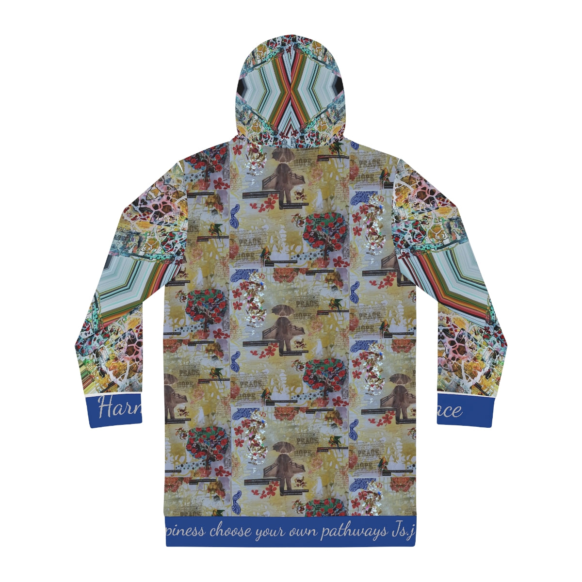 Women's Hoodie Dress (AOP) PATHWAYS