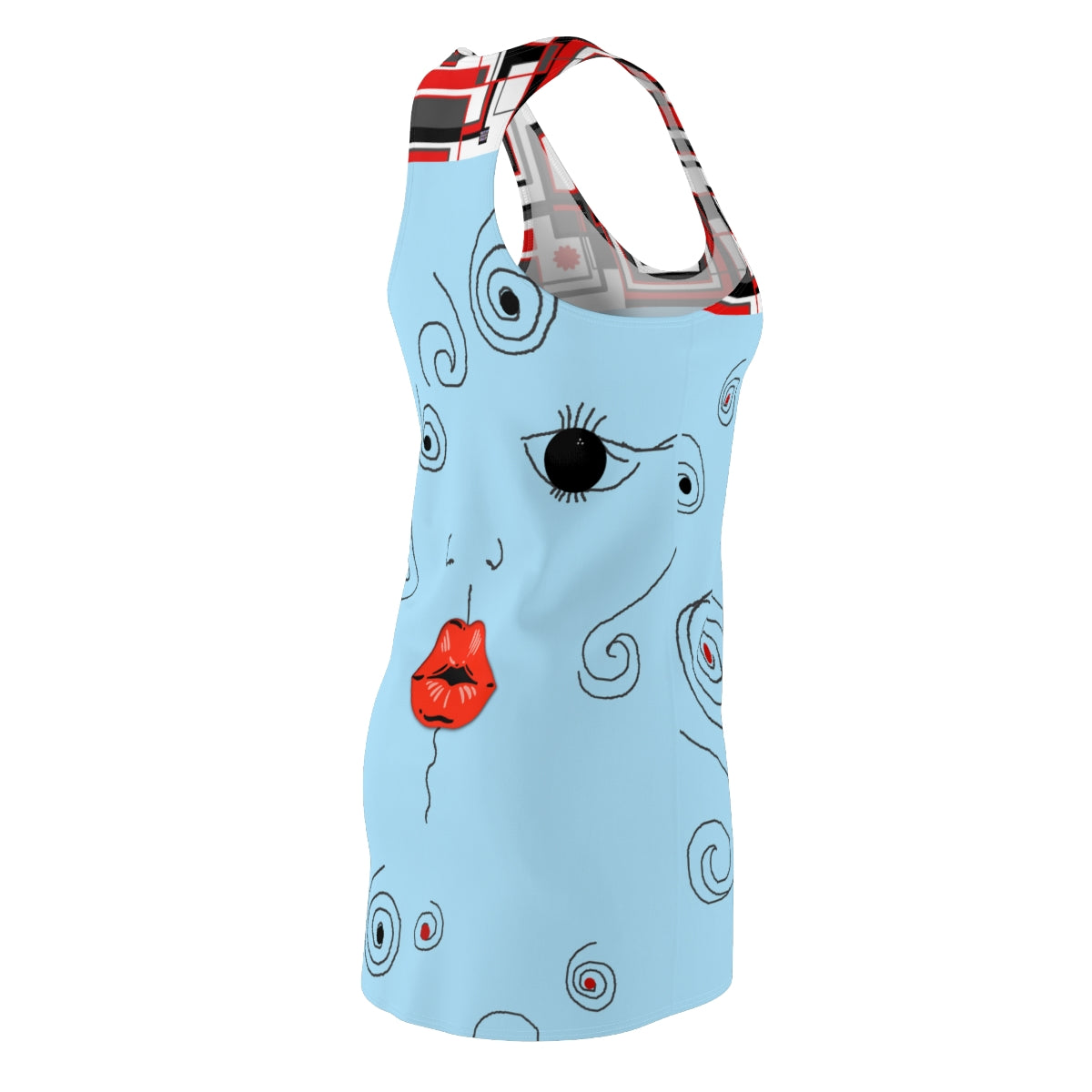 Women's Cut & Sew Racerback Dress LIPS & BOXES