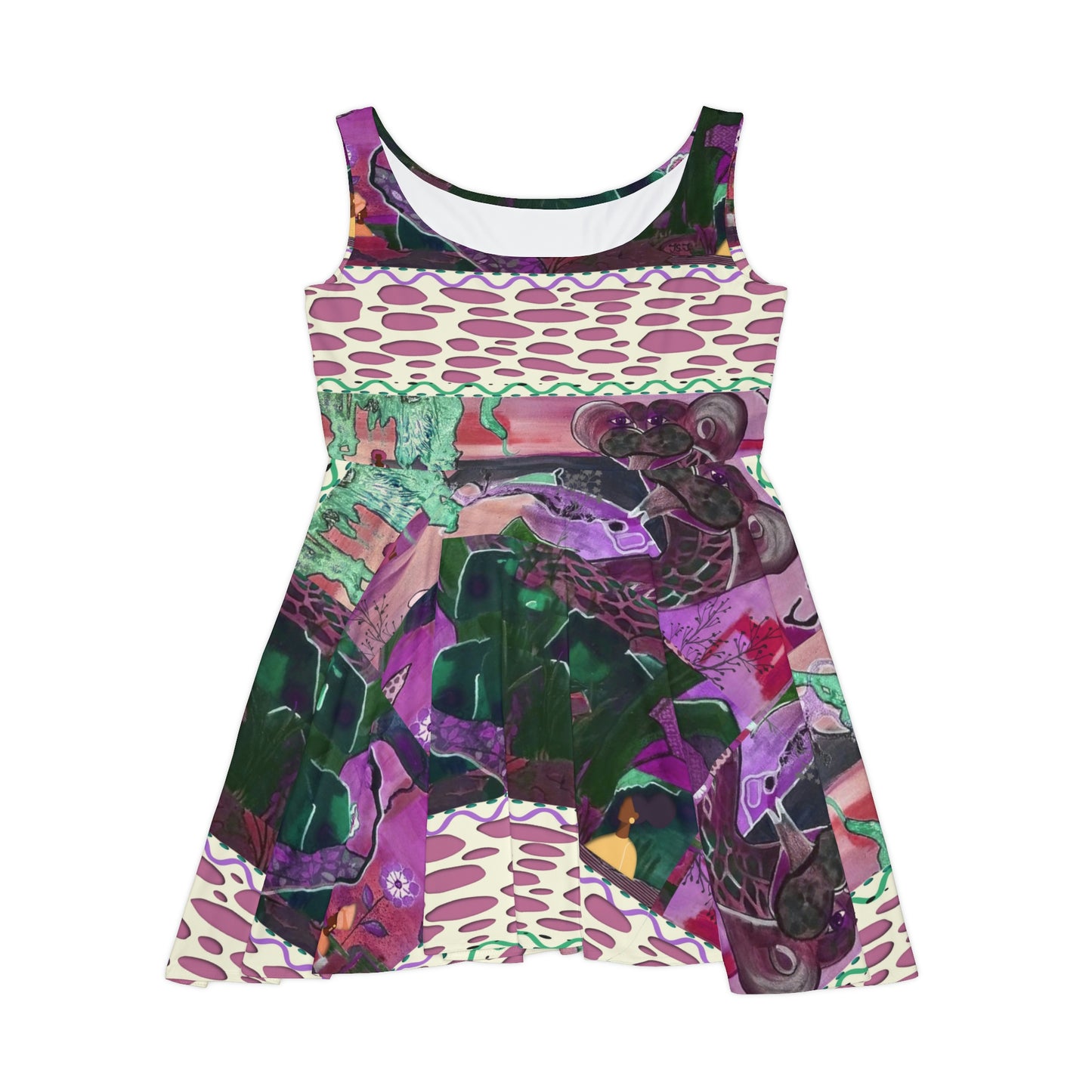 Women's Skater Dress (AOP) JOY