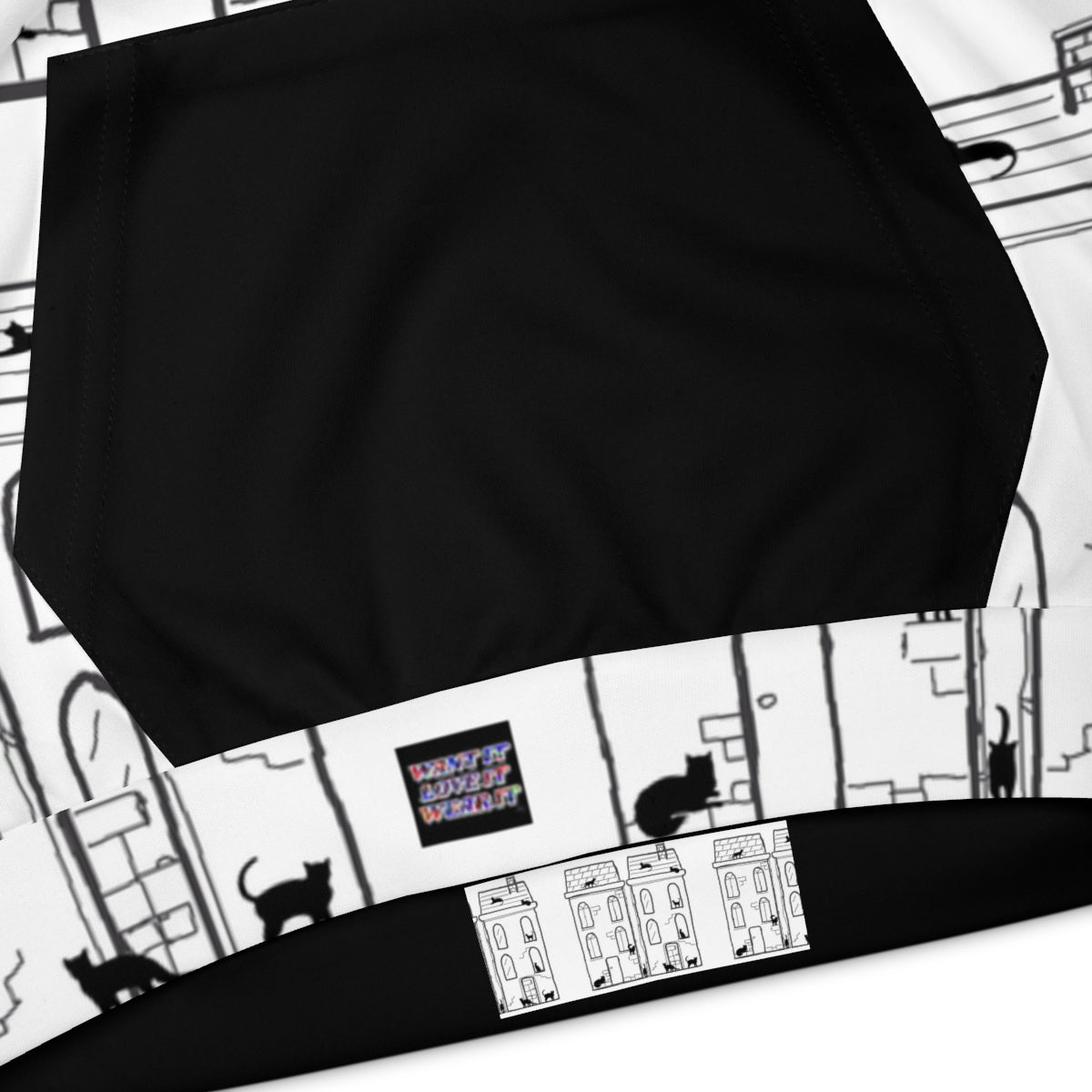 Children's Hoodie BLACK CAT