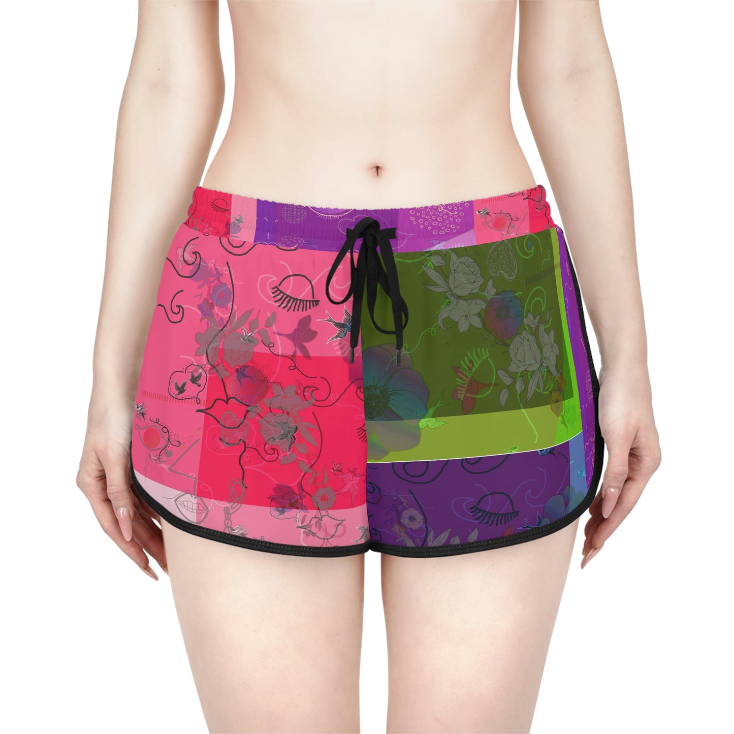 Women's Relaxed Shorts (AOP) TABITHA