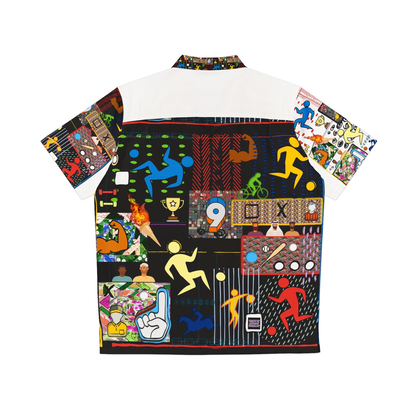 Men's Hawaiian Shirt (AOP) SPORTY