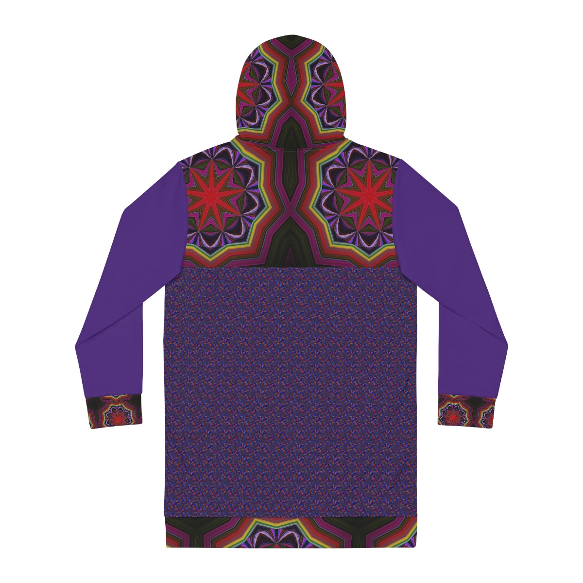 Women's Hoodie Dress (AOP) PURPLE DREAM