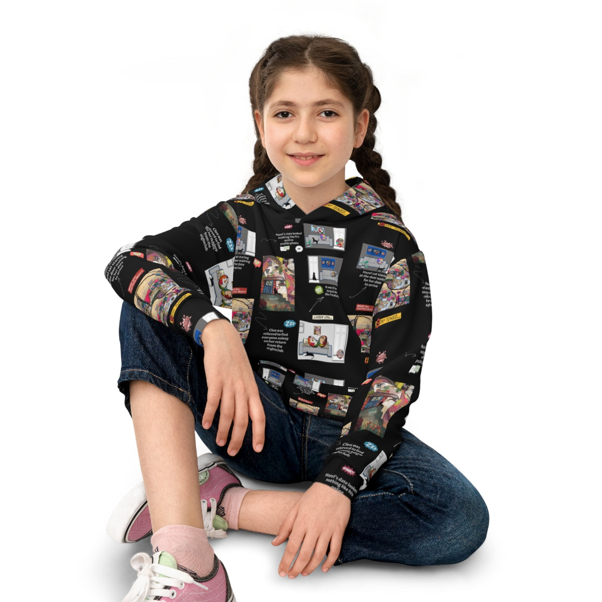 Children's Hoodie PEBBLE STORYTIME