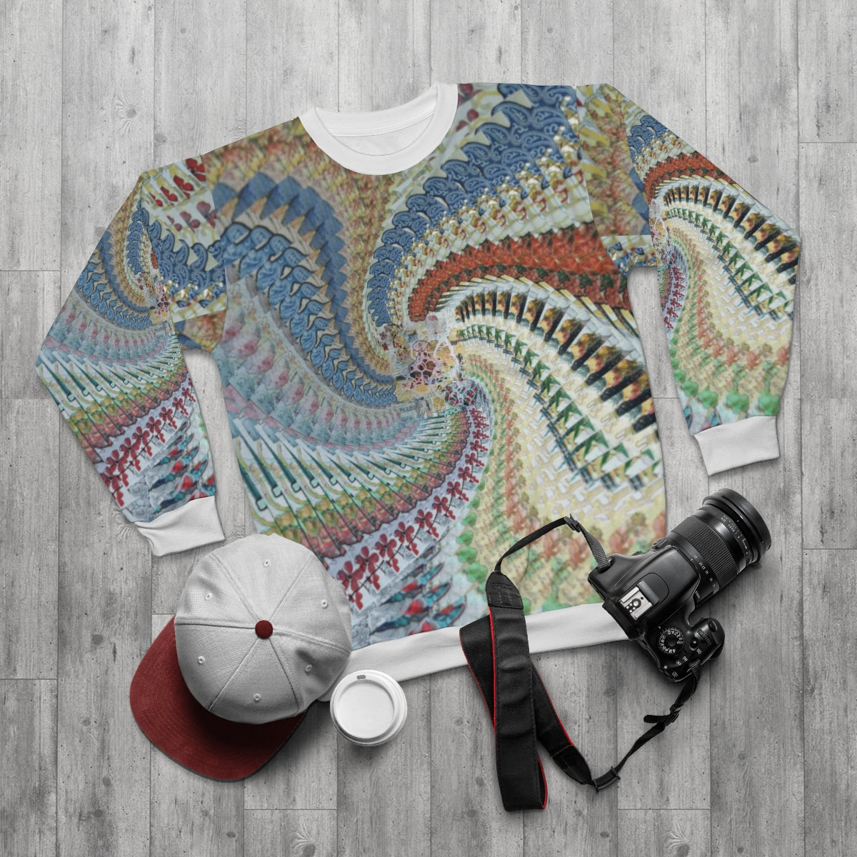 AOP Unisex Sweatshirt SWIRLY