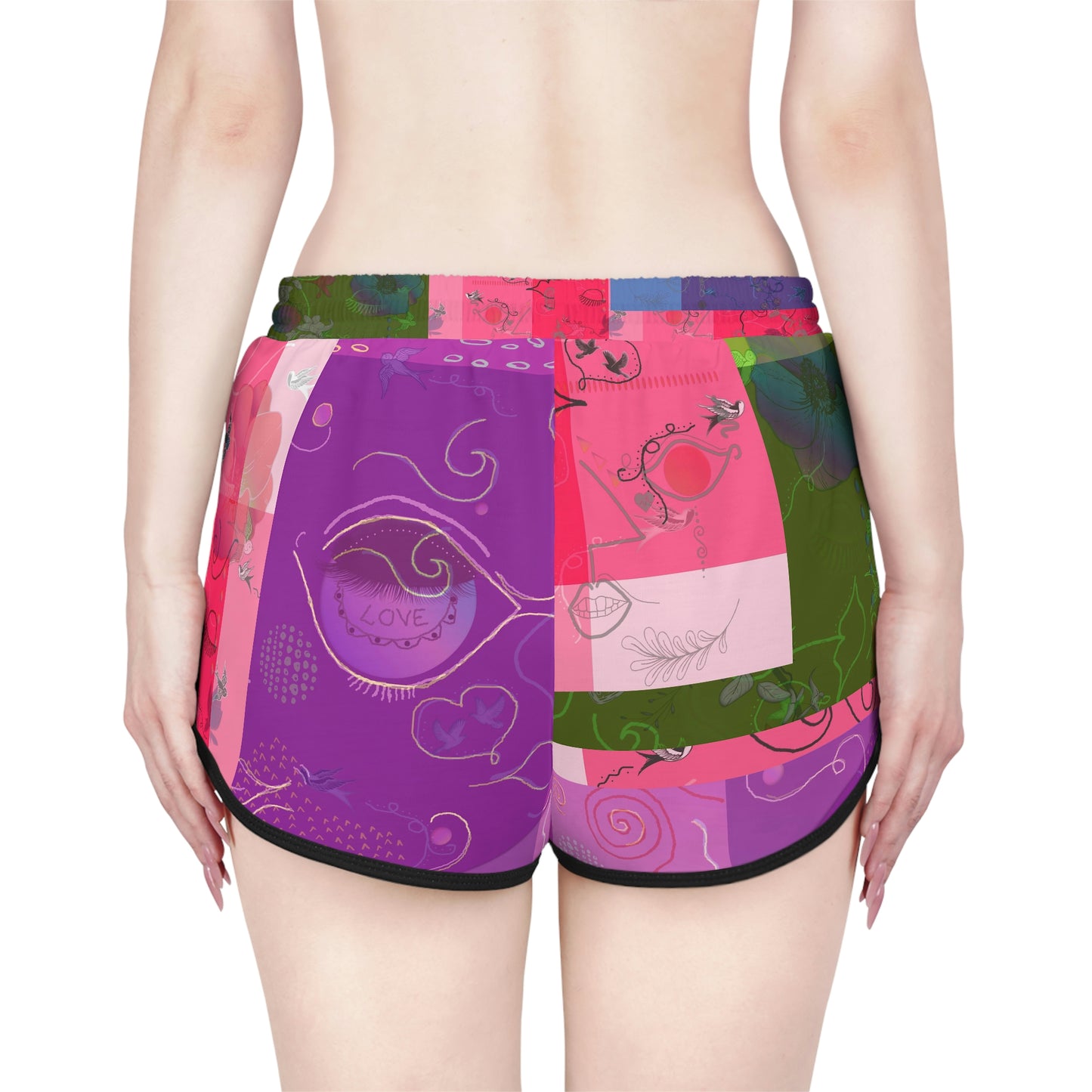 Women's Relaxed Shorts (AOP) TABITHA
